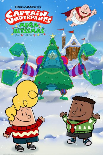 دانلود انیمیشن Captain Underpants Mega Blissmas 2020 دوبله فارسی