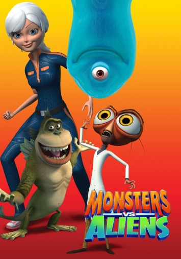 دانلود سریال Monsters vs Aliens دوبله فارسی